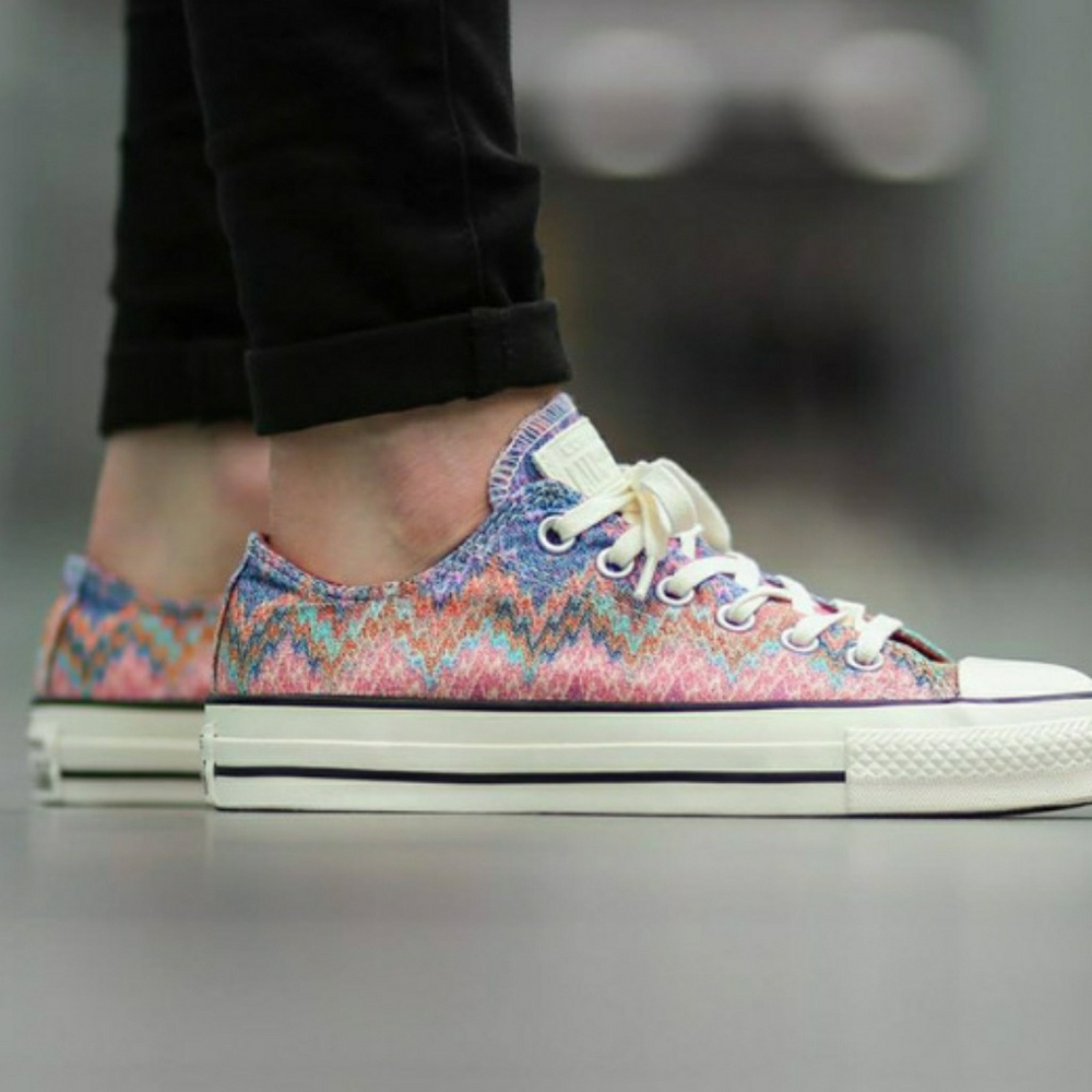 Converse X Missoni Chuck Taylor Egret Multi Zigzag